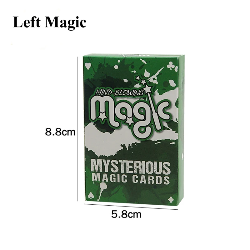 Poker Deck Magic Tricks Mind-Blowing Mysterious Magic Cards Playing Card Magic Props Close Up Magic Mentalism Street
