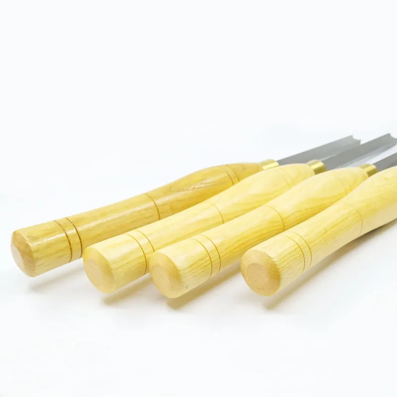 1PC tornio ad anello per carpenteria in acciaio ad alta velocità tornio per legno duro utensili per tornitura di legno duro 3mm 6mm 8mm 10mm