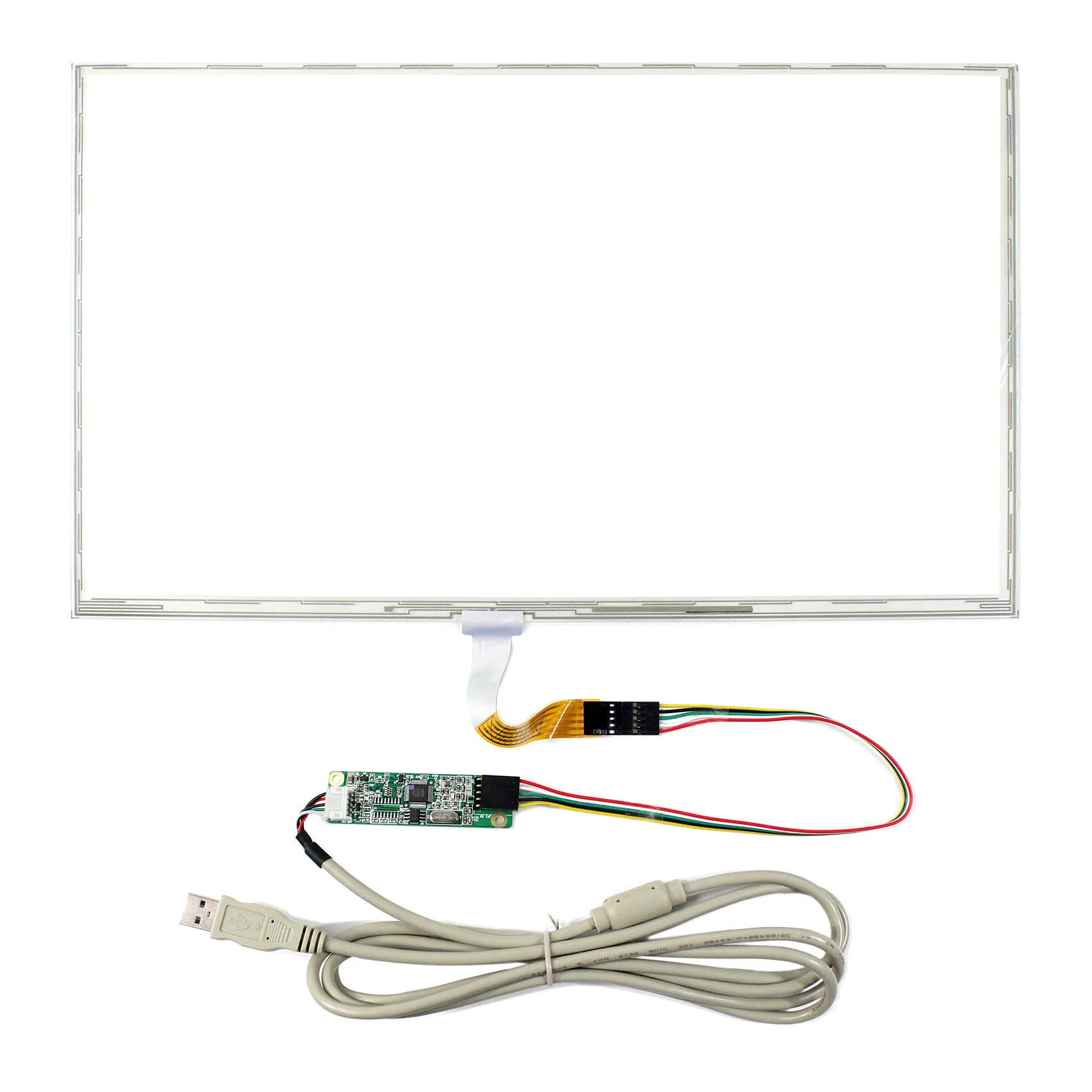 15.6inch  5pin FPC connector 5-Wire Resistive Touch Panel Dimension Size 359mmx209mm Reissitve Touch Screen