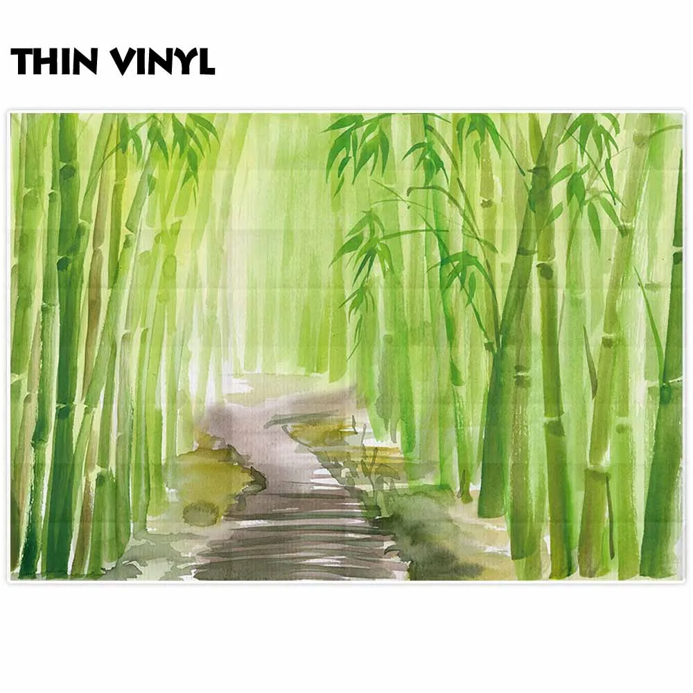 Allenjoy التصوير خلفية النمط الصيني الربيع المائية الخيزران الغابات خلفية الصورة استوديو الوليد photophone فوتومكو