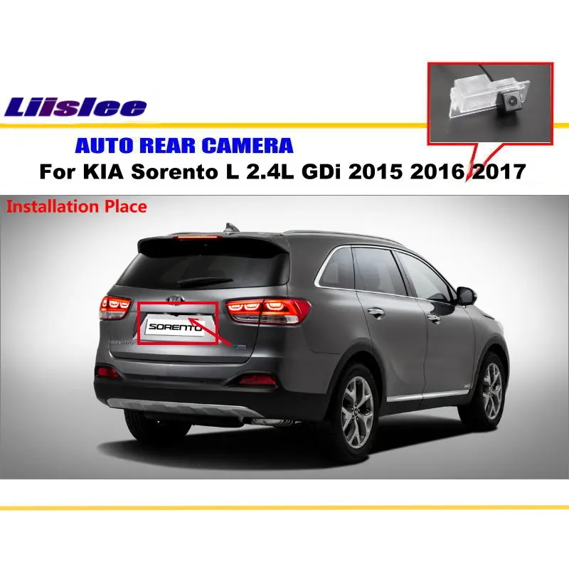 For Kia Sorento L 2015 2016 Car Rear View  Rearvie Camera Backup Back Parking AUTO HD CCD CAM Accessories Kit