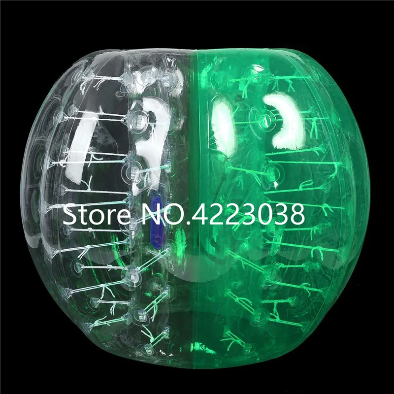 Gratis Verzending Outdoor Activiteit 1.2M PVC Opblaasbare Bumper Bubble Voetbal Zorb Bal Lucht Voetbal