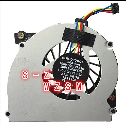 WZSM New CPU Cooling Fan For HP EliteBook 2560 2560P 2570 2570p Series Laptop Notebook Cooler FAN Laptops COOLING 651378-001