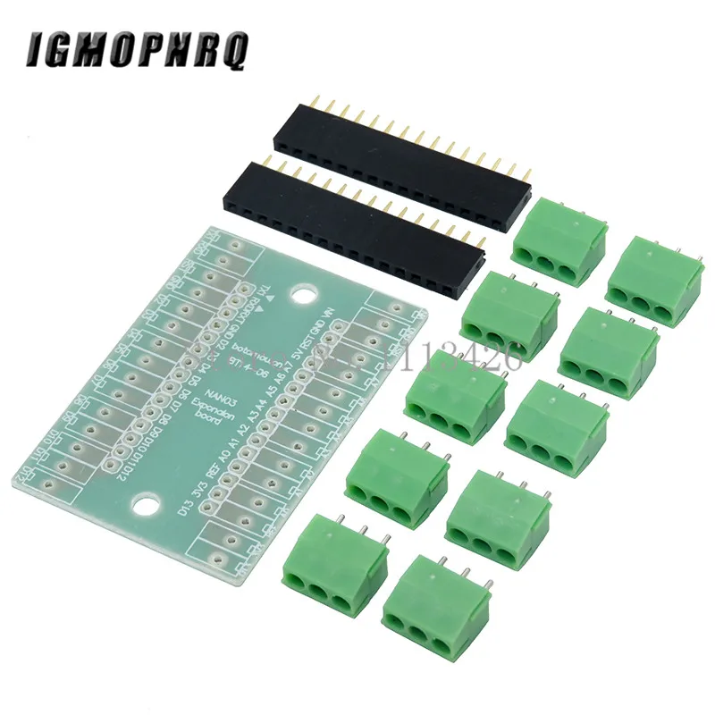 5pcs NANO 3.0 controller Terminal Adapter for Arduino NANO terminal expansion board Nano version 3.0 DIY KIT