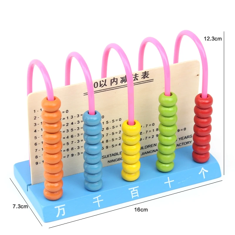 Bead Toys Early Education For Children Arithmetic Mathematics Teaching Aids Elementary Counter Abacus Calculation Rack Number