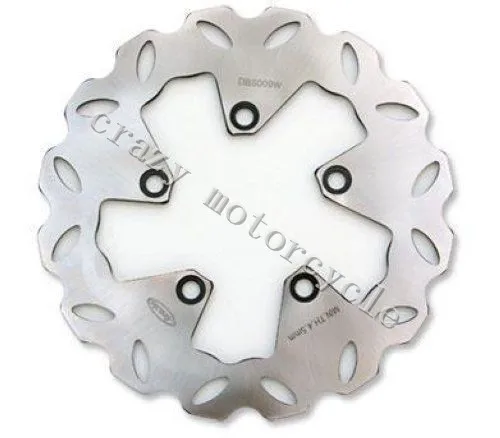 Free shipping moto Rear Brake Rotor Disc For KYMCO AGILITY R16 125 08-11 150 08-10 200 10-11 SUPER DINK 300 09-11 DOWNTOWN view 2