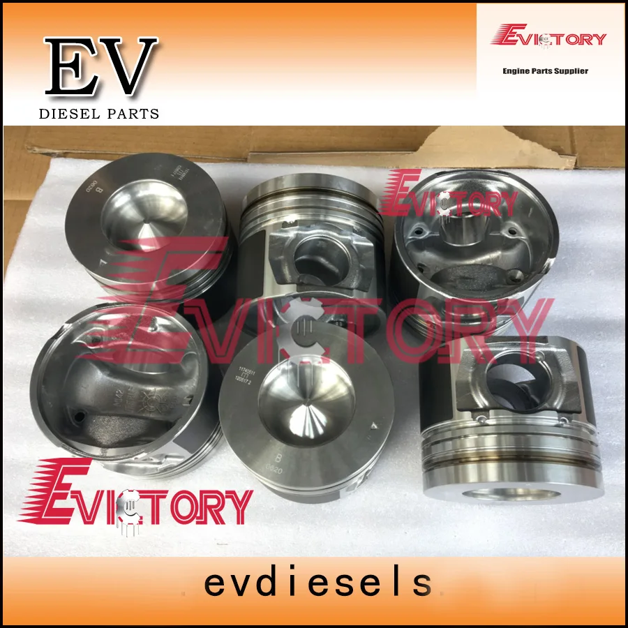 Euro III 6HK1 6HK1-TC 6HK1T Piston without piston pin and clip For Isuzu FVR Truck