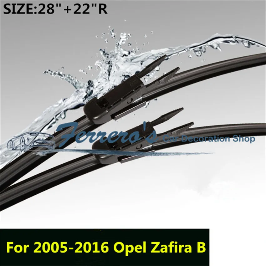 2pcs/Lot SG-004 Wiper Blades For 2005-2016 Opel Zafira B 28