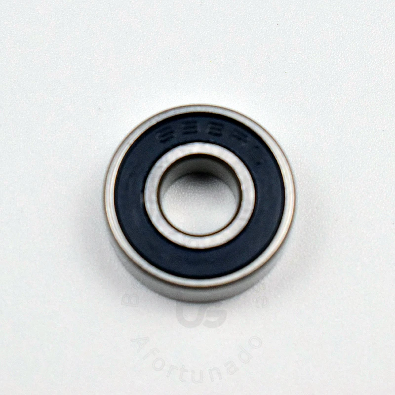 Bearing 696RS 10 Pieces  6*15*5(mm) free shipping chrome steel rubber Sealed High speed Mechanical equipment parts