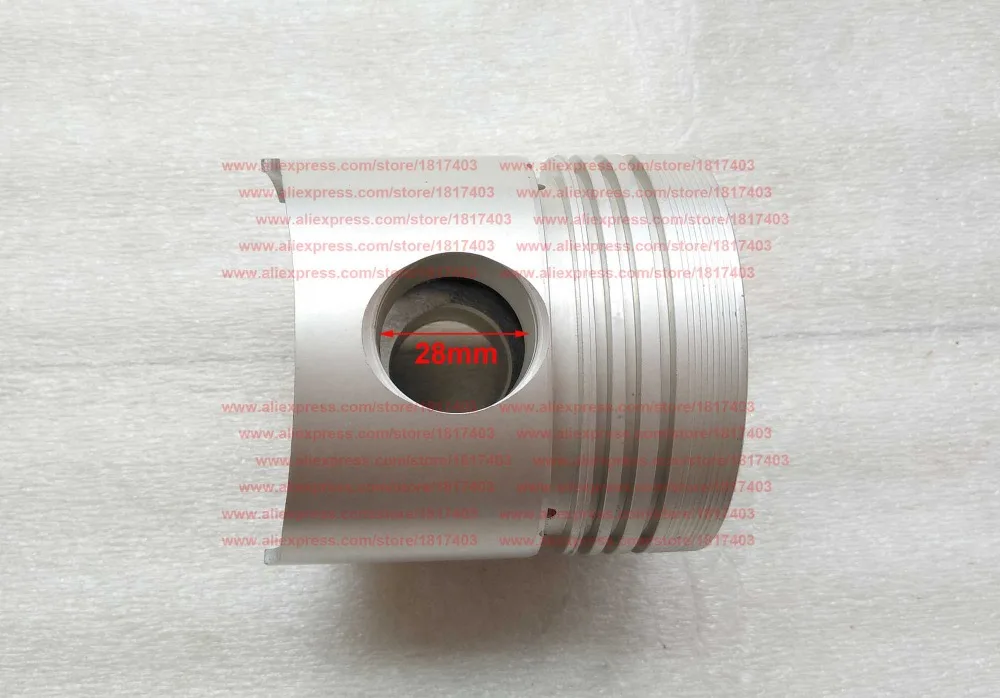 Piston + Piston ring, Mahindra Fengshou tractor\'s NJ385 engine (swirl model) parts, MFS250, MFS254, 274, Estate, Lenar tractor
