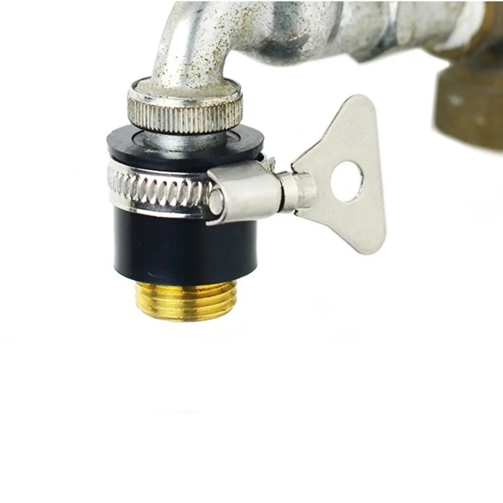 Outdoor faucet Adapter Garden Irrigation 15-20mm Diameter Tap Connectors with 1/2\