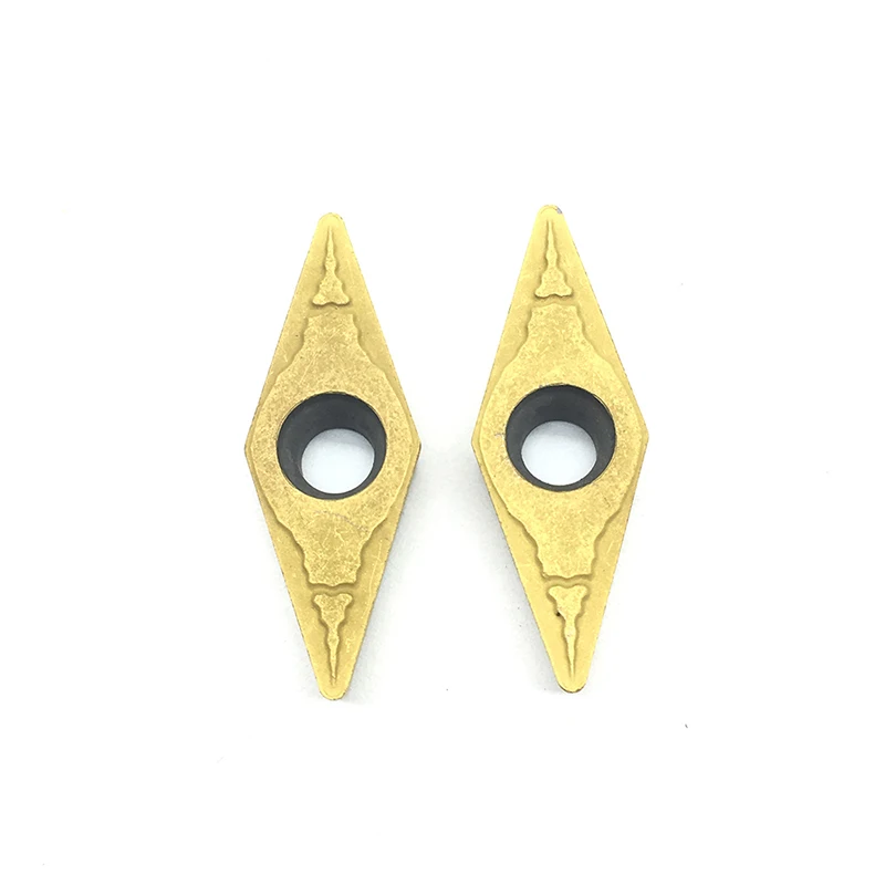 10PCS VBMT160408 PM UE6020 carbide inserts External latter cutter turning tool cnc machine cutting tools tungsten carbide
