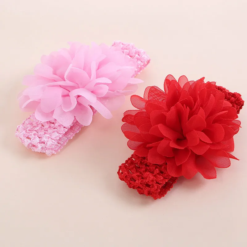 Cute Baby Hair Accssories Girls Headband Flower Baby Lace Headbands For Girls  Baby Girl Bows  Baby Hair 0-24M Infant Headbands