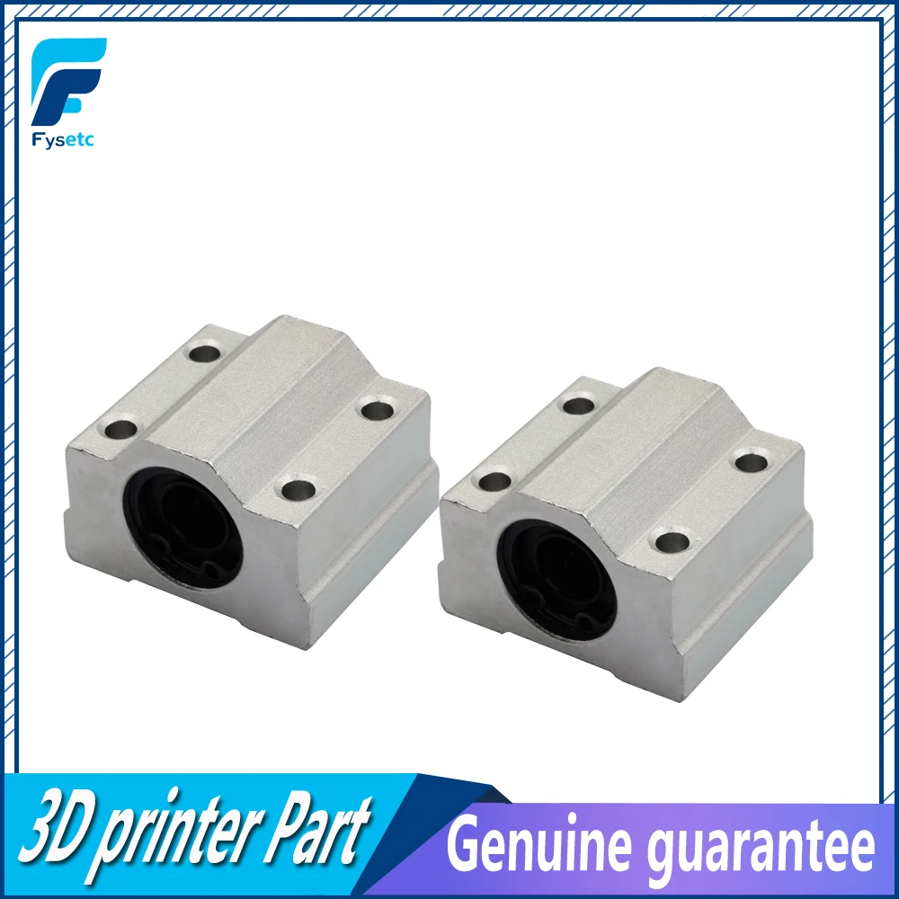 1pcs SC6UU/SC8UU/SC10UU/SC12UU/SC16UU Linear Ball Bearing slide block bushing for 3D printer part