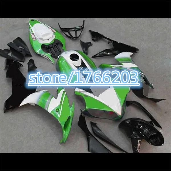 

100%NEW green black white fairing kits for YZF R1 04 05 06 YZF-R1 04-06 YZF1000 YZF R1 2004 2005 2006 Fairings Ning