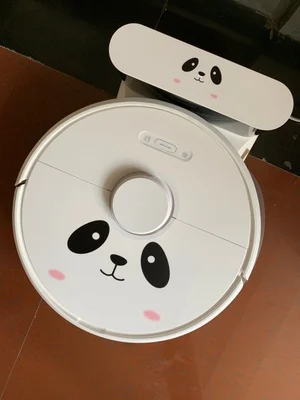 Adesivo carino per xiaomi roborock S60 S65 T6 robot Aspirapolvere Adesivo protettivo Pellicola Pulitore di carta Parti non filtro a spazzola