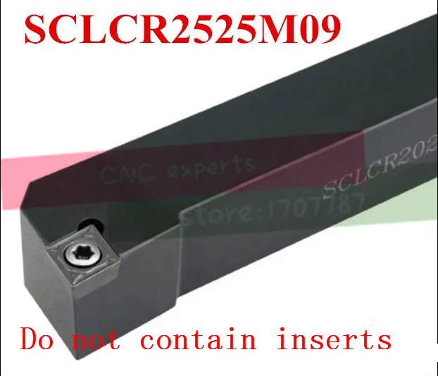 مخرطة معدنية SCLCR2525M09 25*25 مللي متر, آلة خراطة CNC أدوات تحول خارجية حامل S-Type SCLCR/L