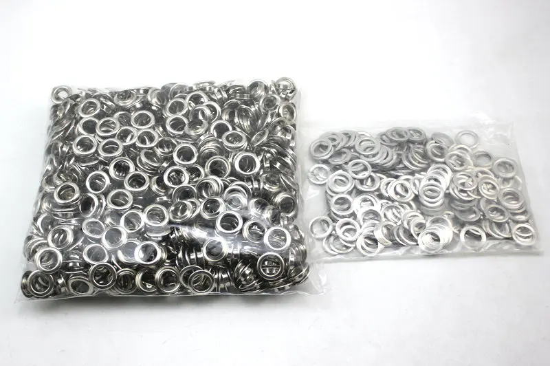 1000set  12MM Antique Silver COPPER eyelets buttons clothes accessory handbag findings