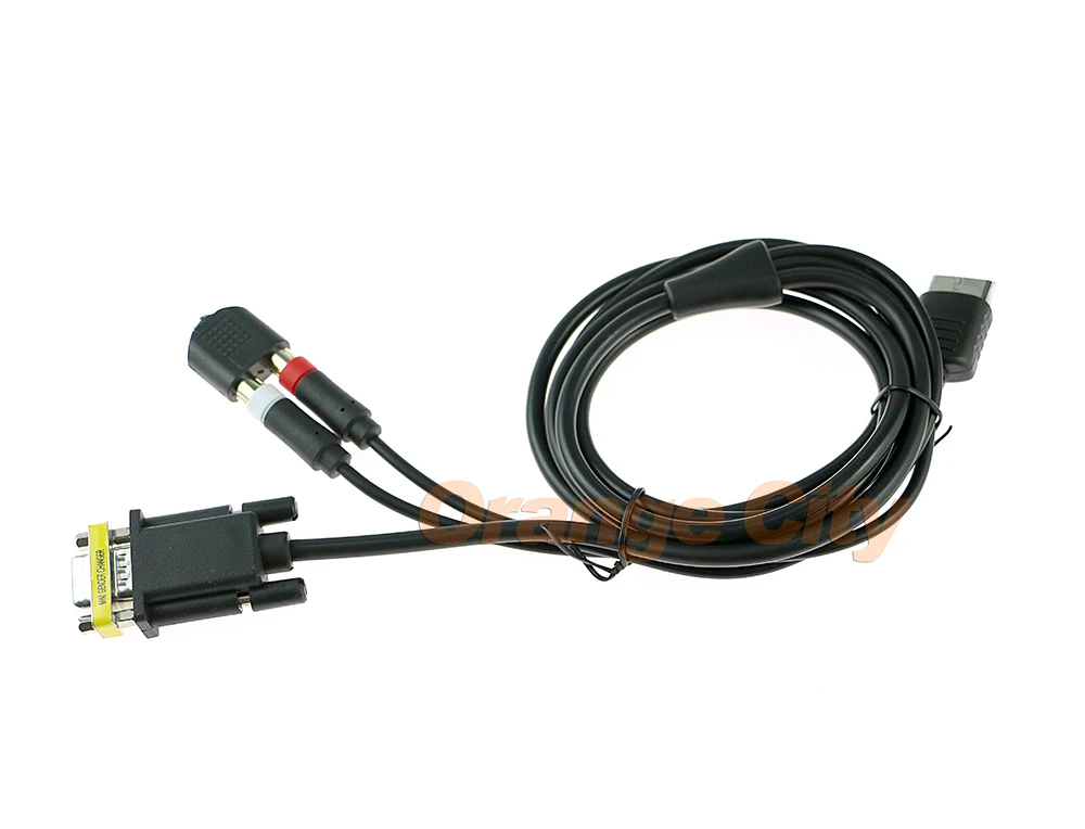 For SEGA Dreamcast VGA High Definition Cable RCA Sound Adapter HD box PAL NTSC