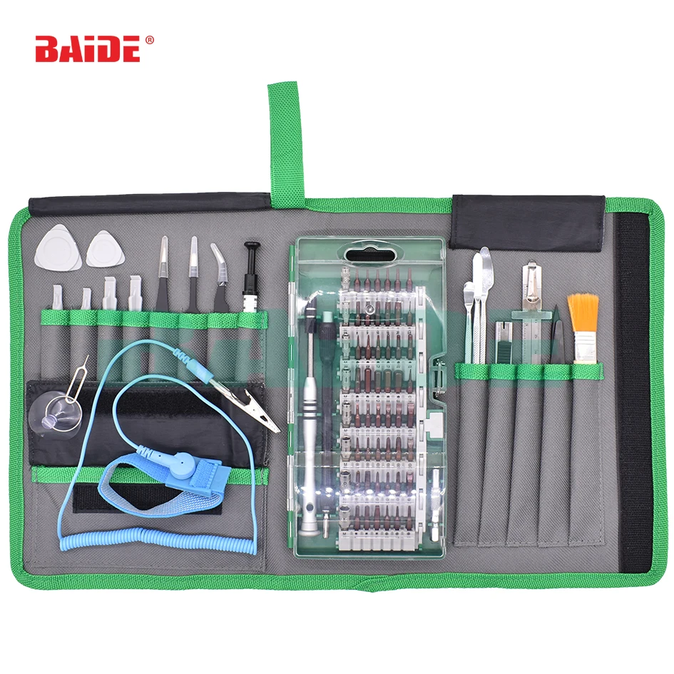 5 Set/partij 80 In 1 Precisie Schroevendraaier Set Magneet Reparatie Tool Kit Met Draagbare Tas Voor Iphone Mobiele Telefoon Ipad tablet Pc