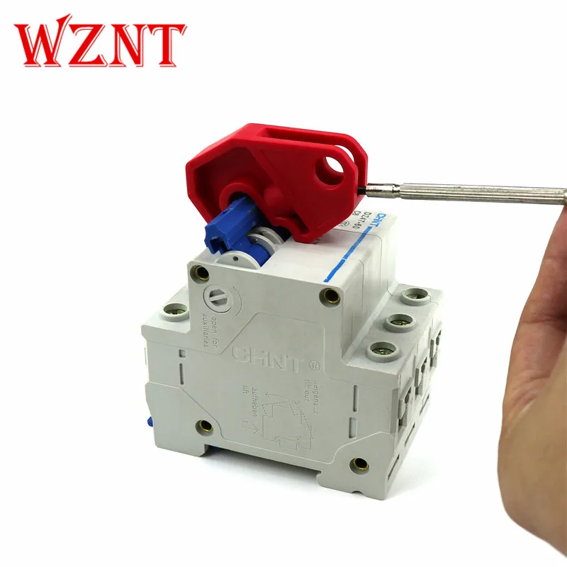 Universal Clamp On Safety Plastic Lockout Devices Circuit Breakers lock Loto