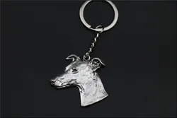 Whippet dog Keychain Popular ITALLAN Greyhound dog handmade delicated carved Key Chain Key Ring fast delivery