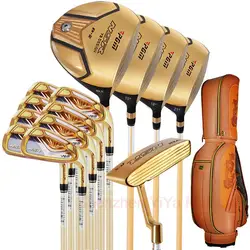 PGM Supreme Golf Club Set 13clubs Titanium For Men With Golf Bag Driver+2Woods+Hybird+8Irons+Putter+Stand BagPackage+Head Covers