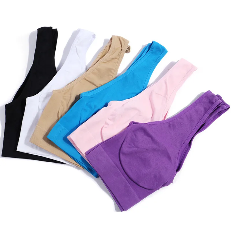 

2021 Hot sales sexy seamless bra strap big push up bra adjusted women deep V underwear bras 3pc/set female large cup bras