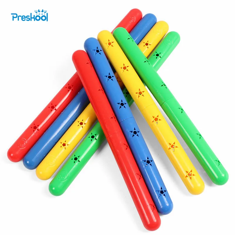 Preskool Baby Toy For Children Sound Gymnastics Fitness Stick Kindergarten Outdoor Baton Brinquedos Juguets