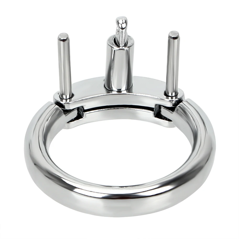 IKOKY Male Penis Lock Additional Cock Ring 3 Size Choose Chastity Device Restraint Cock Cage Accessories Male Masturbation