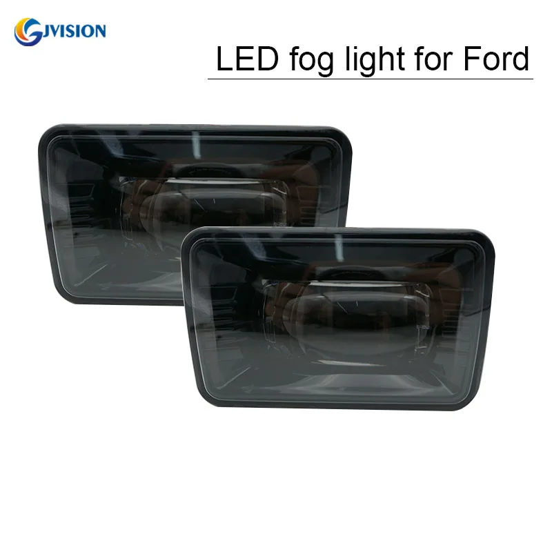 

Auto Lighting System 4 Inch LED Square Fog Light Car Bumper Driving Fog Lamp Kit For 2015-2017 Ford F150
