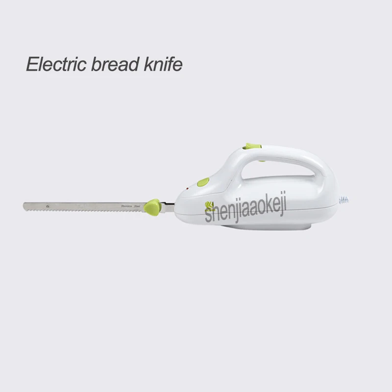 Electric bread knife Stainless steel doubl knife serrated knife frozen meat bread Ham Cutting knifes220v 110w 1pc