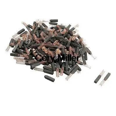 200pcs 4 x 4 x 15mm Electric Hammer Angle Grinder Carbon Brushes 5/32