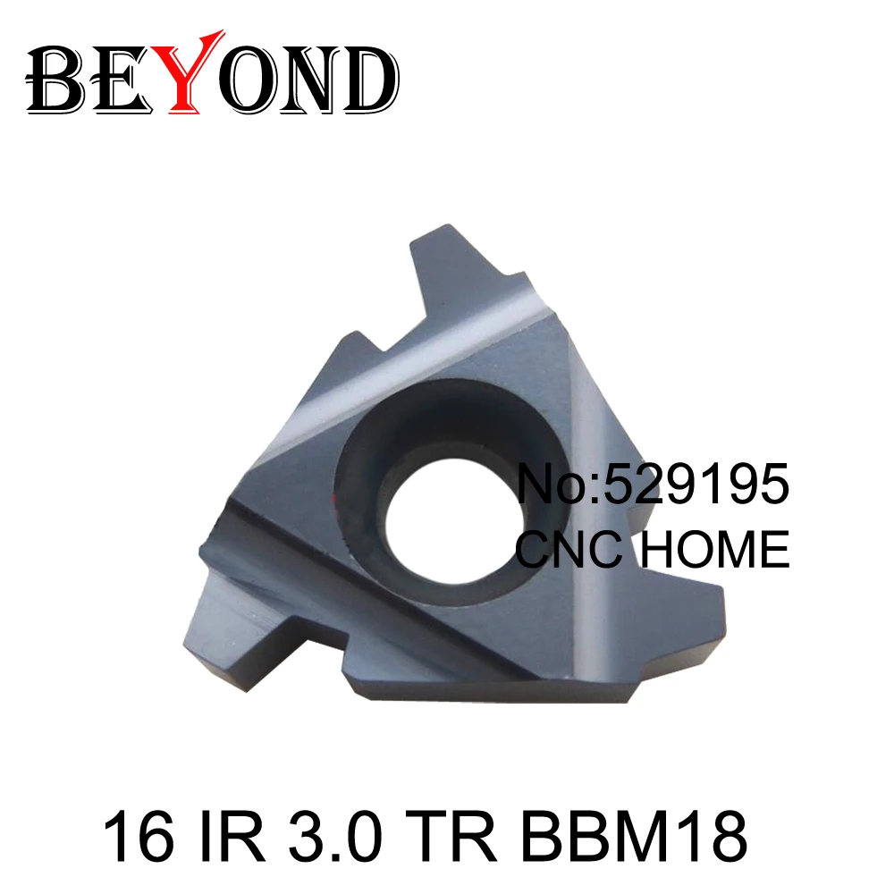 

16 IR 3.0 TR BBM18 ,Indexable Tungsten Carbide Threading Lathe Inserts for Threaded Lathe Holder,thread turning tool holders