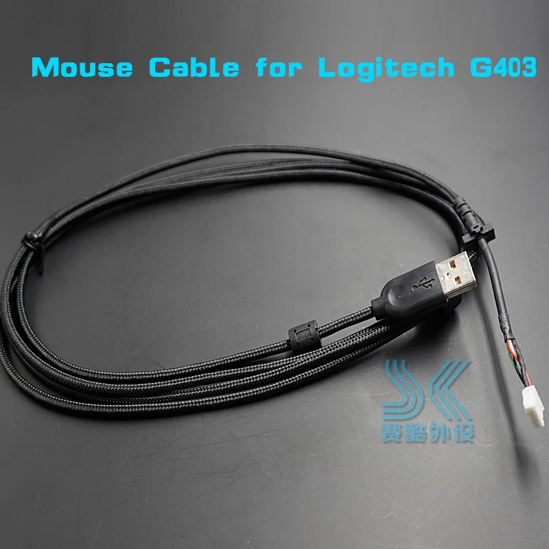 Cable de ratón para logitech G402, G403, G5, G500, G500S, G502, G9, G9X, marca Aliens, cable USB de repuesto