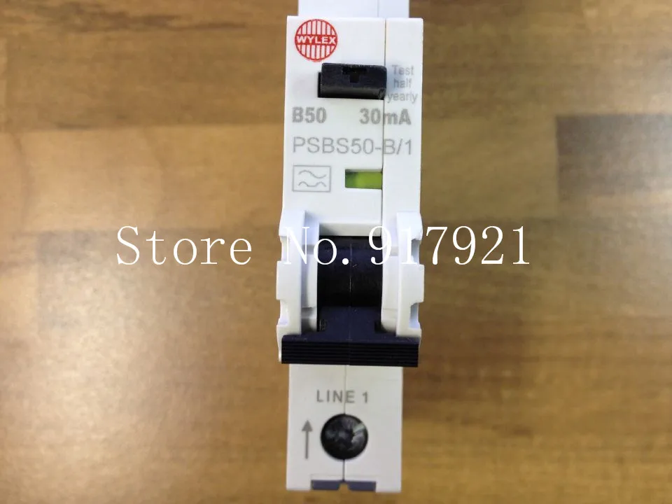 [ZOB] Imported WYLEX PSBS50-B/1 leakage protector compact leakage protection switch 1P50A 30MA  --5pcs/lot