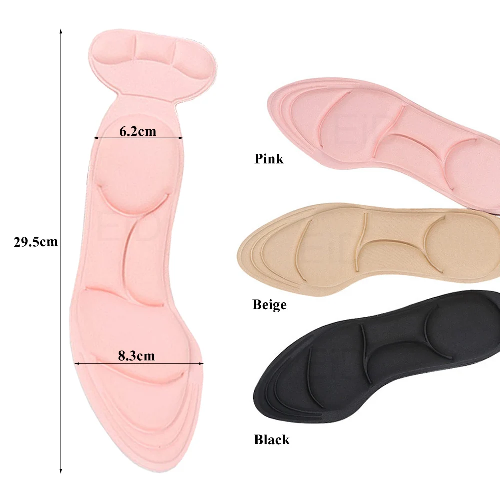 5D Weichen Schwamm Hohe Ferse Protector Einlegesohlen Pad männer massage sohle sho frauen Einsätze Heel Post Zurück Anti-slip für Hohe Ferse Schuh