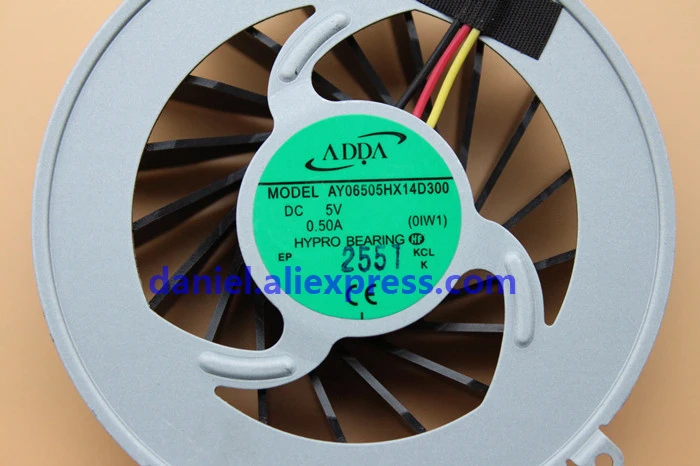 Original  AY06505HX14D300 UDQF2RH59CQU 5V 0.5A Notebook Fan