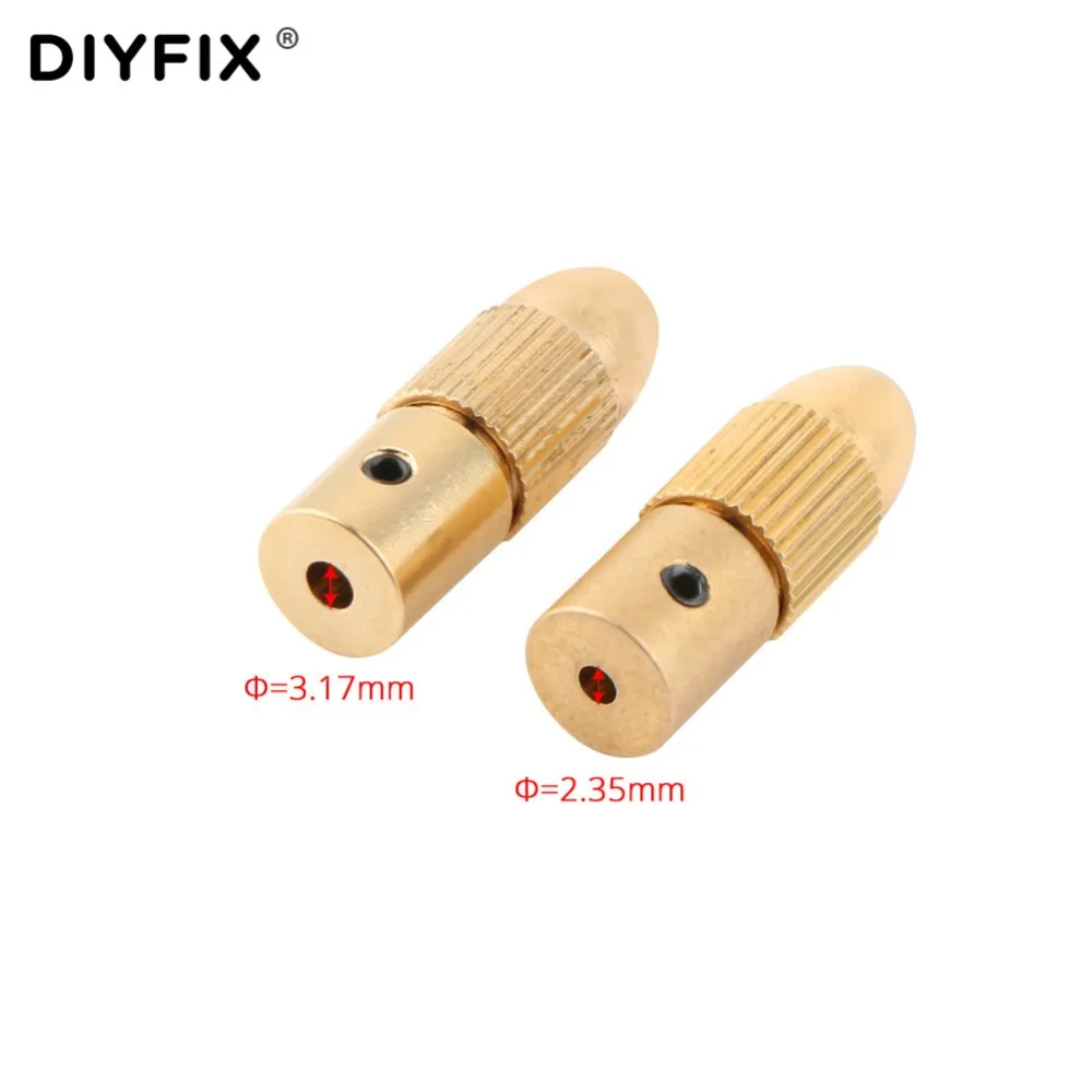 Mini Portabrocas de taladro, abrazadera de fijación de 1,0-3,0mm para Micro torsión, juego de abrazaderas de taladro electrónico, accesorios de herramienta eléctrica con llave