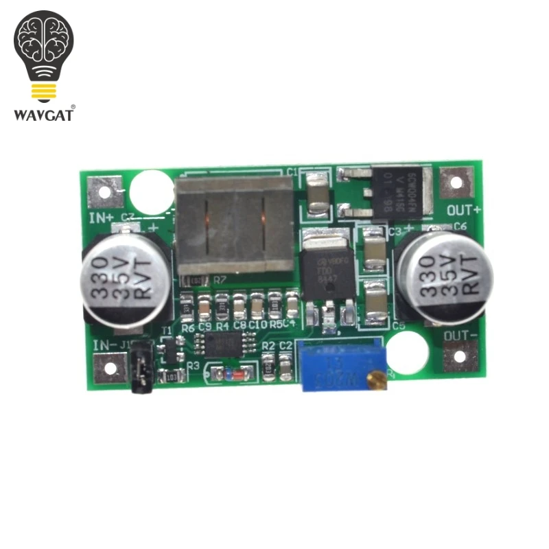 WAVGAT DC-DC 스텝 업 다운 모듈 부스트 및 벅 전압 변환기, 5-25V-0.5V-25V 3A 30W 3.3V 5V 12V 18V 24V