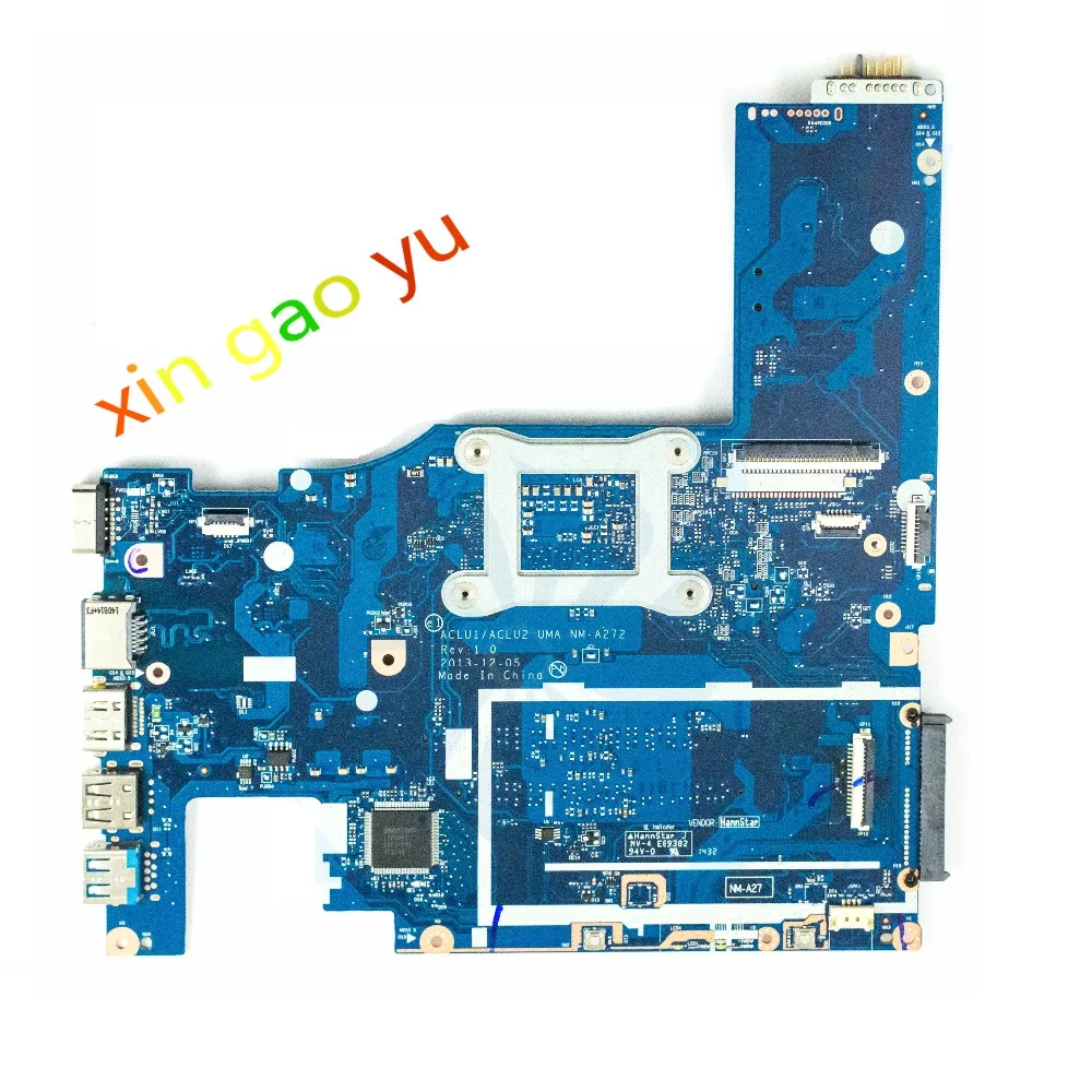 NM-A272 ACLU1/ACLU2 For Lenovo G50-70 Z50-70 Laptop motherboard   i5-4210U 1.7GHz 100% Tested ok