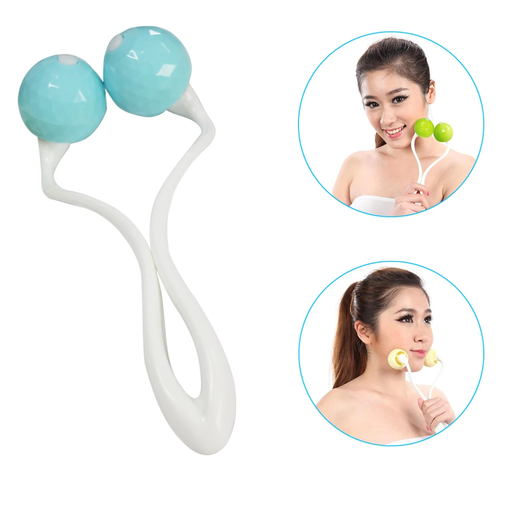 Thin Face Artifact Thin Face V Face Massager Double Chin Thin Muscle Massage Ball Skin compact roller massager