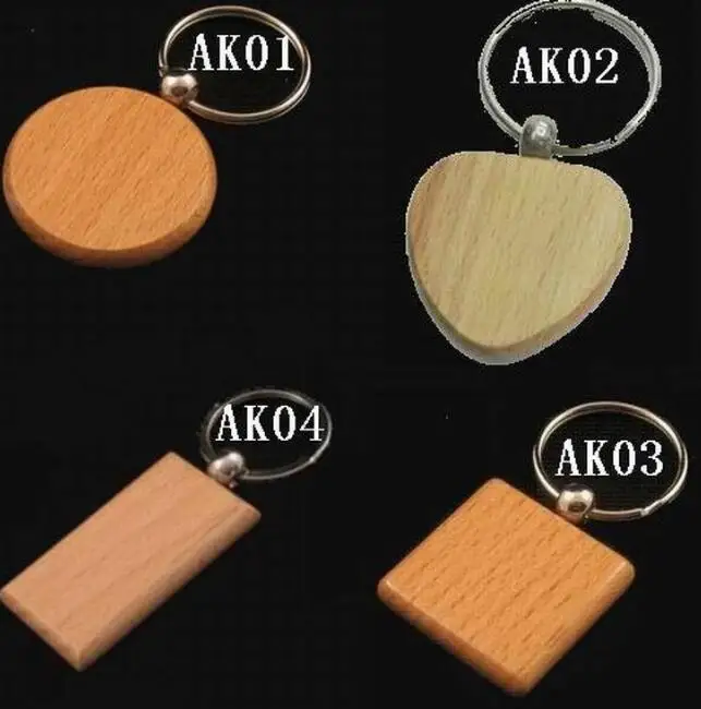 

Wholesale 500pcs Blank House Wooden Key Chain DIY Promotion Customized Key Tags Promotional Gifts - Free Shipping SL6098