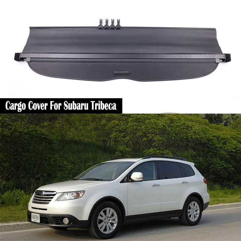 

Rear Cargo Cover For Subaru Tribeca 2006 2007 2008 2009 2010 2011 2012 privacy Trunk Screen Security Shield shade Accessories