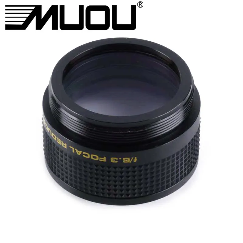 MUOU 2 inch F6.3 minus focal lens correction telescope special accessories HD imaging  f/6.3 Focal Reducer and Field Flattener