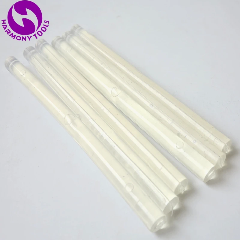 

Black & Transparent 5 Pieces 11mmx180mm Italian Keratin Hot Melt Glue Sticks for Prebonded Keratin Tip Hair Extensions