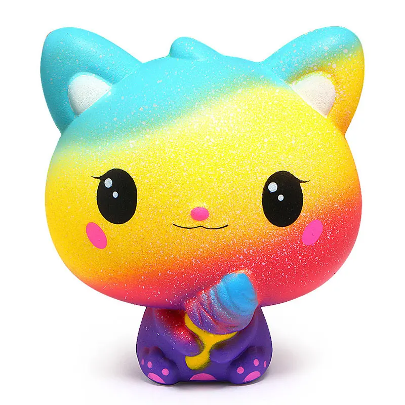 Cute Jumbo Squishy Kawaii Ice Cream Food Scented Unicorn Cake Squishies Slow Rising Squeeze Stress Relief Toy Gift For Kids