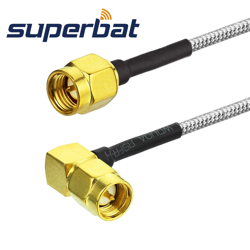 

Коаксиальный кабель Superbat с разъемом SMA и штекером RG402, 30 см