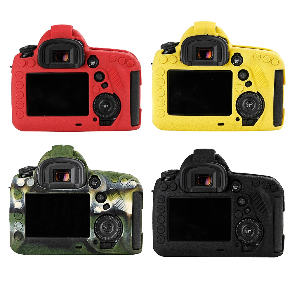 

Soft Silicone Rubber Camera Protective Body Case Skin For Canon 5D4 5D Mark IV DSLR Camera Bag protector cover