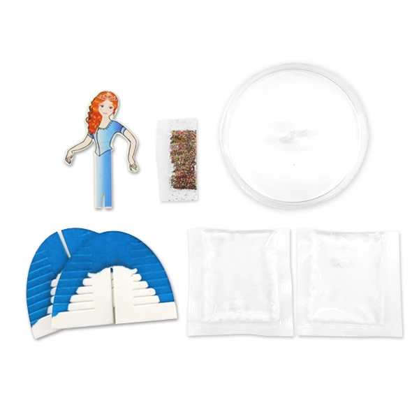 2019 105mm DIY Farbe Magische Wachsende Papier Prinzessin Baum Kit Magische Kleid Bäume Weihnachten Heißer Wissenschaft Kinder Spielzeug Neuheiten lustige